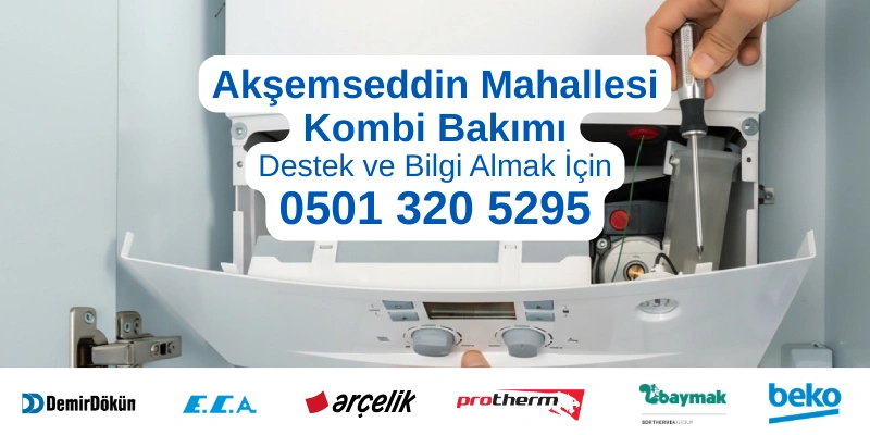 Esenyurt Akşemseddin Mahallesi kombi bakımı hizmeti - Profesyonel teknisyen kombi bakımı yaparken