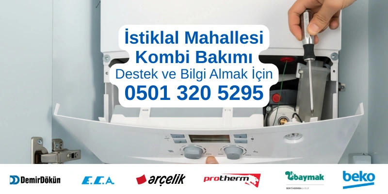 Esenyurt İstiklal Mahallesi kombi bakımı hizmeti - Profesyonel teknisyen kombi bakımı yaparken